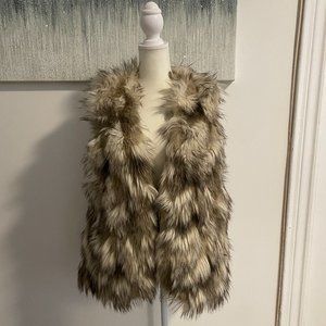 Free People Faux Fur Vest